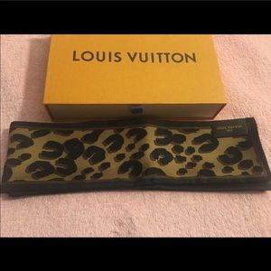Louis Vuitton Leopard Scarf